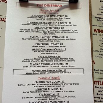 Dinerbar - brunch menu - Diners Near Me - Rego Park, New York Dinerbar - brunch menu - Diners Near Me - Rego Park, New York