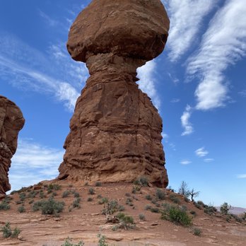 Balanced Rock - Rock appears to rotate as you walk around the tower - Landmarks & Historical Buildings Near Me - Moab, Utah