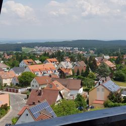 Aussichtsturm - Ausblick auf Cadolzburg