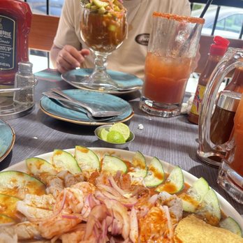 Mariscos Choix - Super cocktail in back - Seafood Near Me - Pico Rivera, California