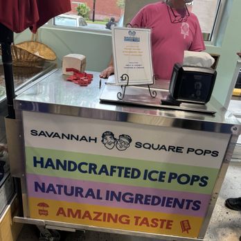 Savannah Square Pops - Ice Cream & Frozen Yogurt Near Me - Savannah, Georgia
