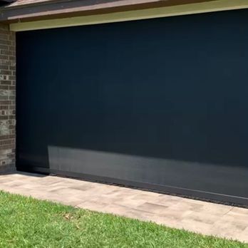 CP Screens - Motor operated screen for patio - Garage Door Services Near Me CP Screens - Motor operated screen for patio - Garage Door Services Near Me