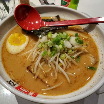 Ginza Ramen Sushi and Sake Bar - Spicy tonkotsu ramen - Salad Near Me - Ottawa, Ontario Ginza Ramen Sushi and Sake Bar - Spicy tonkotsu ramen - Salad Near Me - Ottawa, Ontario