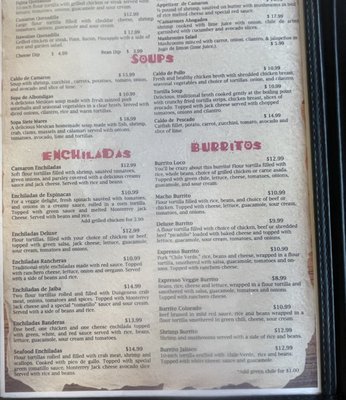 Menu photo 1 Vallarta Mexican Grill and Bar Guymon, OK