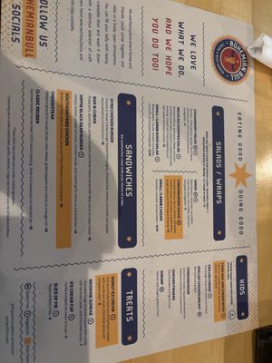 Menu photo 6 Bohemian Bull Murrells Inlet, SC