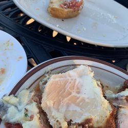 Bass Lake Golf Course - Terrible dinner. Chicken was raw and they won't take it off the bill. Don't eat here.