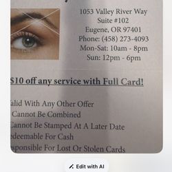 A1 Eyebrow Threading