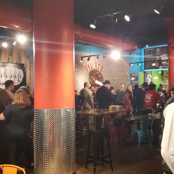 Hurts Donuts - Some of the line we waited in. - Donuts Near Me - Little Rock, Arkansas