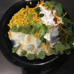 Lakeside Dining Hall - Salad and pasta