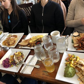 Love Lane Kitchen - Mahi tacos, omelette w/ bacon & toast & banana pancakes. - Breakfast & Brunch Near Me - Mattituck, New York