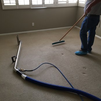Deeply Carpet Cleaning - Raking in the cleaner. - Carpet Cleaning Near Me - Costa Mesa, California