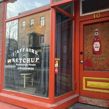 L'Affaire Est Ketchup - Outside - French Near Me - Quebec City, Quebec