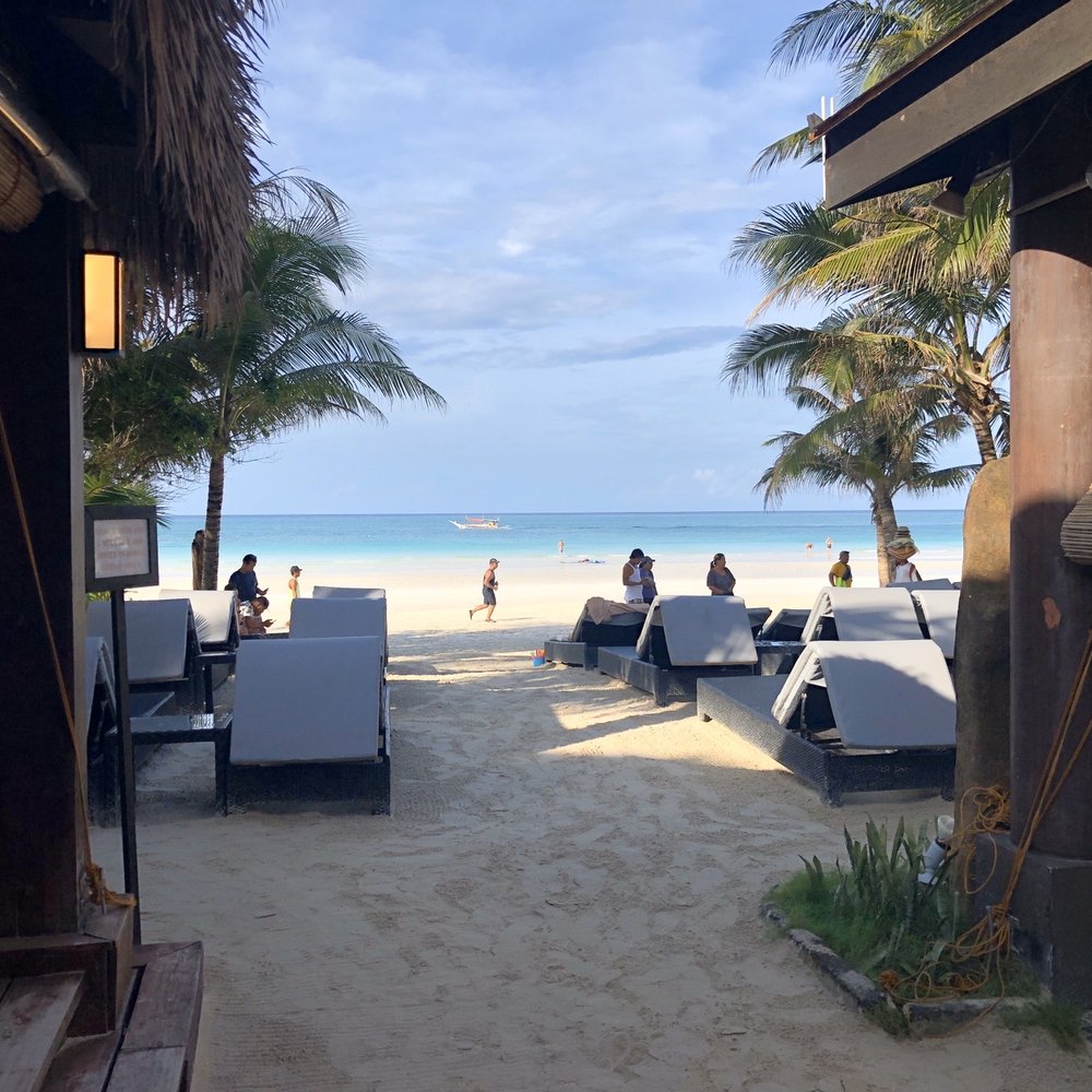 Two Seasons Resorts - View from the restaurant - Hotels Near Me - Malay, AKL
