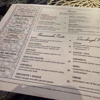 Saverina - New American Near Me - Denver, Colorado