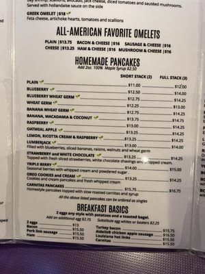 Menu photo 4 Stacks Campbell, CA