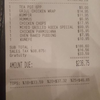 Rocca Cafe Lounge - Turkish Near Me - Brooklyn, New York