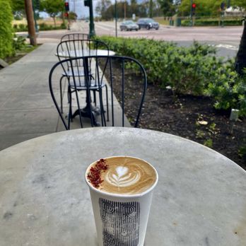 The Press Espresso - Rose Vanilla Latte - Bakeries Near Me - Murrieta, California The Press Espresso - Rose Vanilla Latte - Bakeries Near Me - Murrieta, California