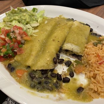 La Casona - Custom ordered black bean enchiladas covered in their green sauce. - Bars Near Me - Angleton, Texas La Casona - Custom ordered black bean enchiladas covered in their green sauce. - Bars Near Me - Angleton, Texas