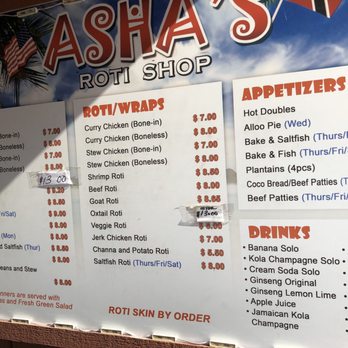 ASHA’S ROTI SHOP - Updated May 2024 - 58 Photos & 56 Reviews - 1000 N ...