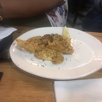 Ms. Icey's Kitchen & Bar - Fish and grits (yes that's the full portion) - Bars Near Me - Decatur, Georgia