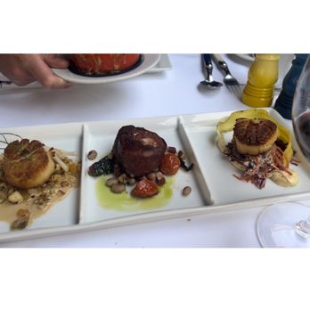 Bouchon - Scallop, trio was so amazing! - French Near Me - Santa Barbara, California