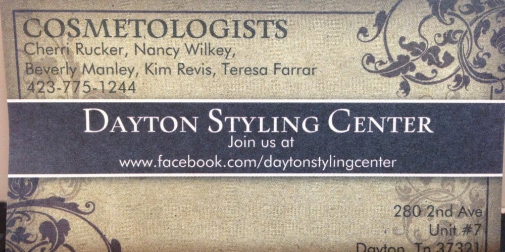 DAYTON STYLING CENTER Updated June 2024 280 2nd Ave, Dayton