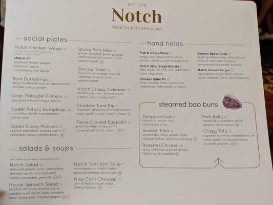 Menu photo 6 Notch Modern Kitchen & Bar Allentown, PA Menu photo 6 Notch Modern Kitchen & Bar Allentown, PA