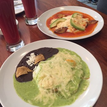 Matisse - Huevos Poblano and Huevos Motuleños - Mexican Near Me - México, D.F., DIF