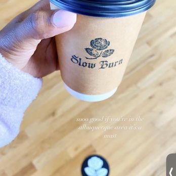 Slow Burn Coffee - Latte - Coffee Roasteries Near Me - Albuquerque, New Mexico