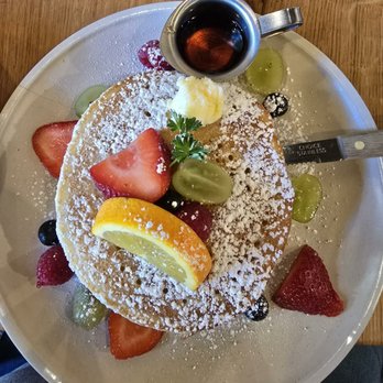 Sunny Side Breakfast - Lemon ricotta pancakes and French toast. - Breakfast & Brunch Near Me - Sacramento, California Sunny Side Breakfast - Lemon ricotta pancakes and French toast. - Breakfast & Brunch Near Me - Sacramento, California