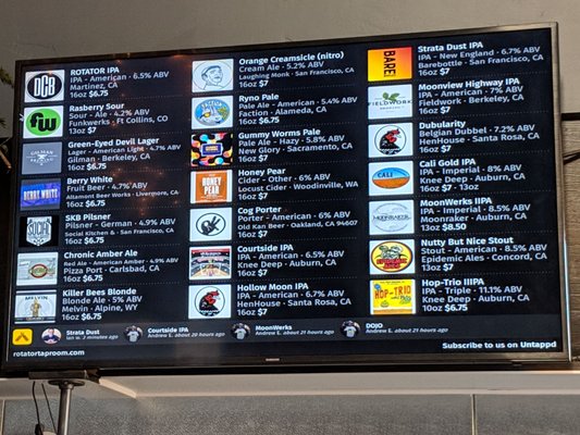 Menu photo 8 Rotator Taproom Walnut Creek, CA Menu photo 8 Rotator Taproom Walnut Creek, CA