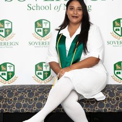 Sovereign School of Nursing - Nurse at graduation ceremony