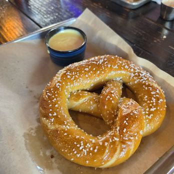 Bangers & Brews - Westside - Pretzel w/ Cheese - German Near Me - Bend, Oregon