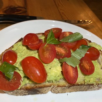 Grand Vin - Avocado toast - Wine Bars Near Me - Hoboken, New Jersey