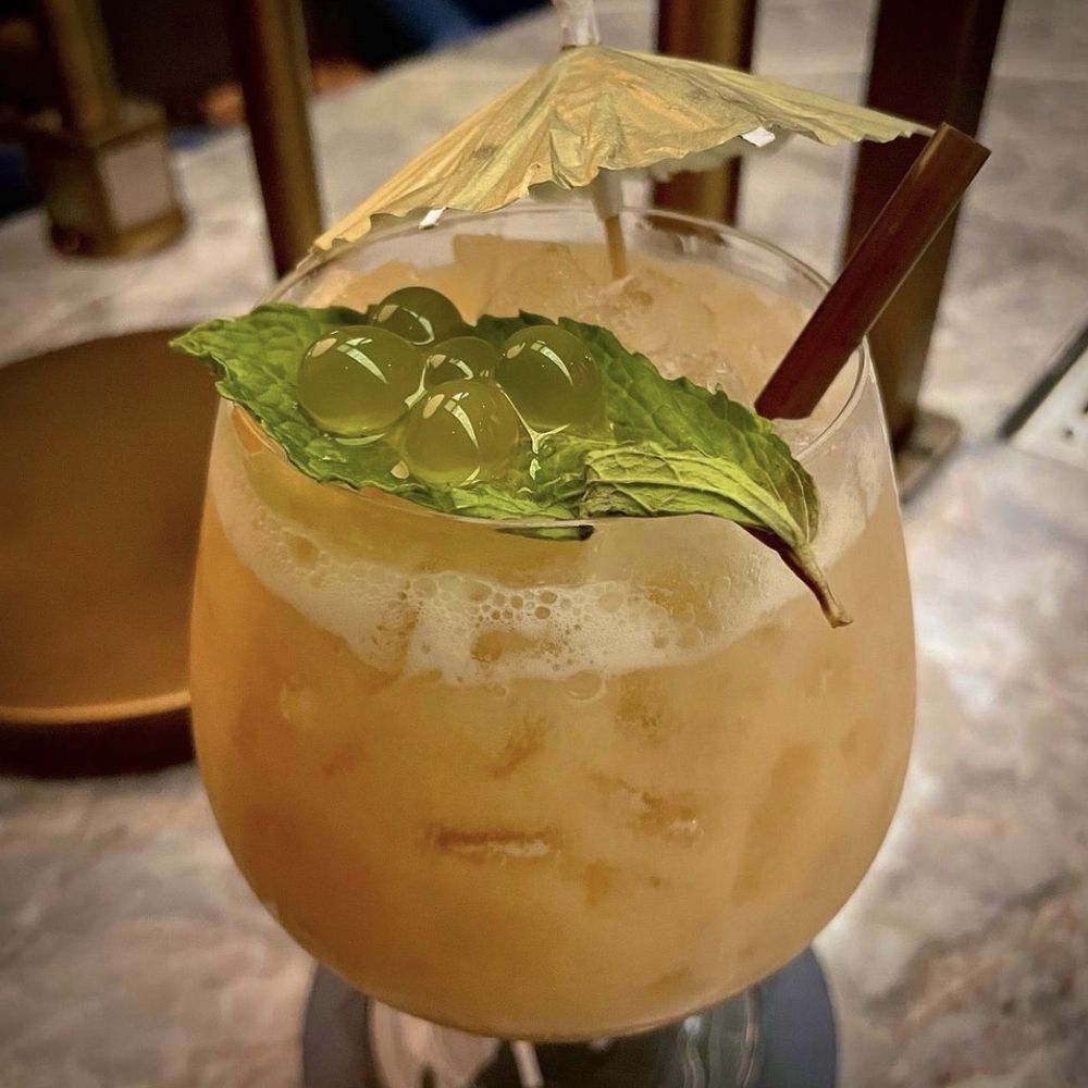 The Fed - YOU'RE THE SUNFLOWER - Cacao Nib Infused White Rum, Coconut Rice Milk, Passionfruit, & Lime! - Pubs Near Me - Boston, Massachusetts The Fed - YOU'RE THE SUNFLOWER - Cacao Nib Infused White Rum, Coconut Rice Milk, Passionfruit, & Lime! - Pubs Near Me - Boston, Massachusetts