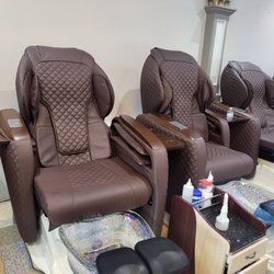 Nail World 3 - New massage chairs for pedicures! They massage your arms as well as bottom, back, shoulders, & head! Very nice!