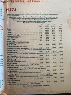 Menu photo 5 Gay Nineties Pizza Pleasanton, CA