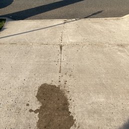 Oil leak BEFORE Oil leak BEFORE