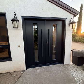 Hometime Windows & Doors - The front door came out absolutely stunning! - Windows Installation Near Me - Murrieta, California Hometime Windows & Doors - The front door came out absolutely stunning! - Windows Installation Near Me - Murrieta, California