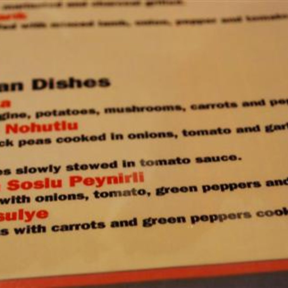 Vegetarian mains for the £6.95 lunchtime meal deal.