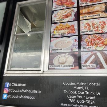 Cousins Maine Lobster - Food Trucks Near Me - Pompano Beach, Florida