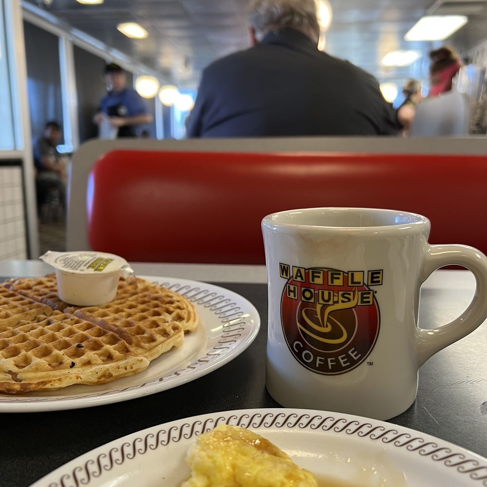 Waffle House - a plate of eggs and a cup of coffee - Diners Near Me - Cartersville, Georgia Waffle House - a plate of eggs and a cup of coffee - Diners Near Me - Cartersville, Georgia
