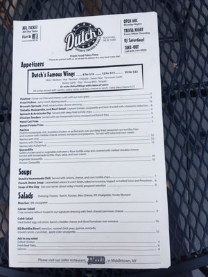 Menu photo 8 Dutch's Tavern Rock Hill, NY Menu photo 8 Dutch's Tavern Rock Hill, NY