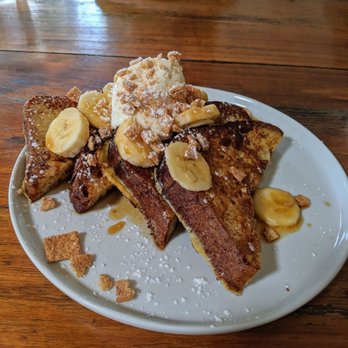 AhbA - Cinnamon toast crunch french toast. - Breakfast & Brunch Near Me - Laguna Beach, California