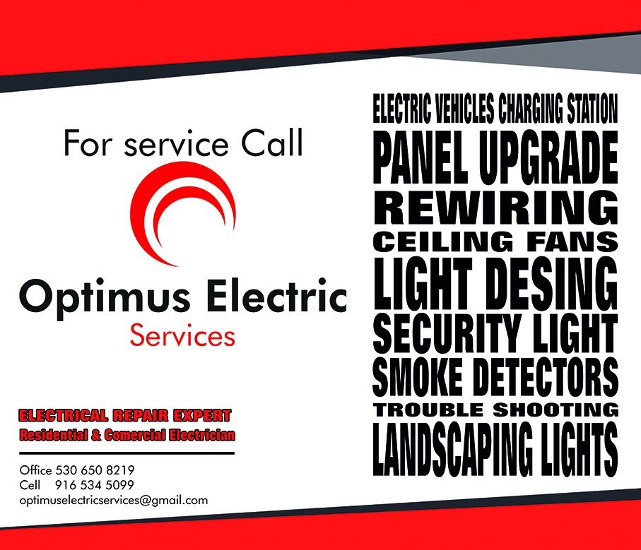 Slide of Optimus Electric Services