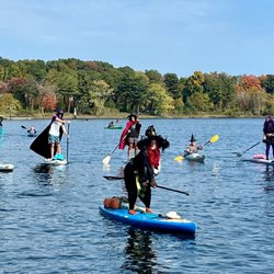 Scoot & Paddle - Witch Paddle Rent a Kayak or Paddleboard and paddle down the river in witch costumes