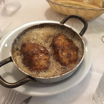 Trattoria Sostanza - Butter Chicken - served with a wedge of lemon is sizzling hot and smells so good! Be sure to soak up the butter with your bread! - Trattorie Near Me - Florence, FI Trattoria Sostanza - Butter Chicken - served with a wedge of lemon is sizzling hot and smells so good! Be sure to soak up the butter with your bread! - Trattorie Near Me - Florence, FI