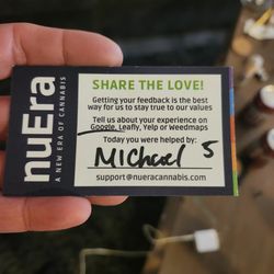 nuEra East Peoria Dispensary - Awesome service