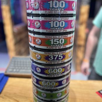 High Caliber Karting and Entertainment - a stack of tickets - Go Karts Near Me - Okemos, Michigan High Caliber Karting and Entertainment - a stack of tickets - Go Karts Near Me - Okemos, Michigan