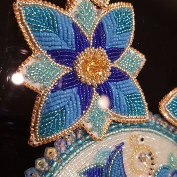 Textile Museum of Canada - amazing beadwork by Katie Longboat, a part of the exhibit "Beads, they're sewn so tight" till May 26, 2019. - Museums Near Me - Toronto, Ontario Textile Museum of Canada - amazing beadwork by Katie Longboat, a part of the exhibit "Beads, they're sewn so tight" till May 26, 2019. - Museums Near Me - Toronto, Ontario